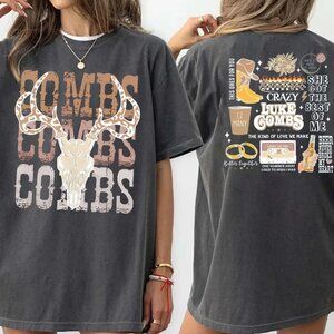 Combs Bullhead T-Shirt, Country Music Shirt, Luke Combs World Tour Shirt tee